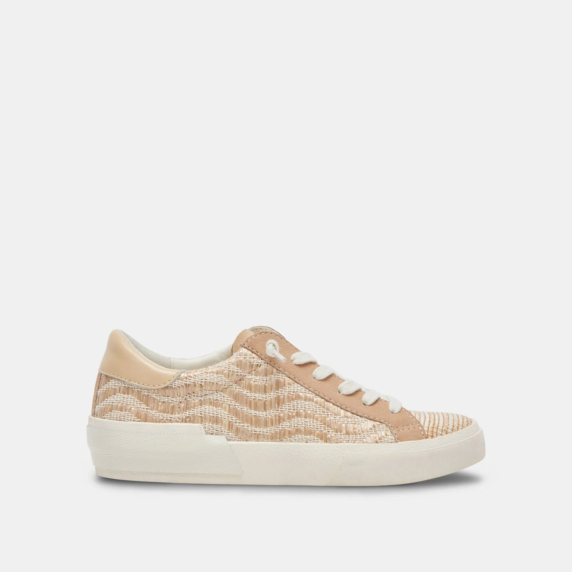 ZINA SNEAKERS BLÉ RAFFIA