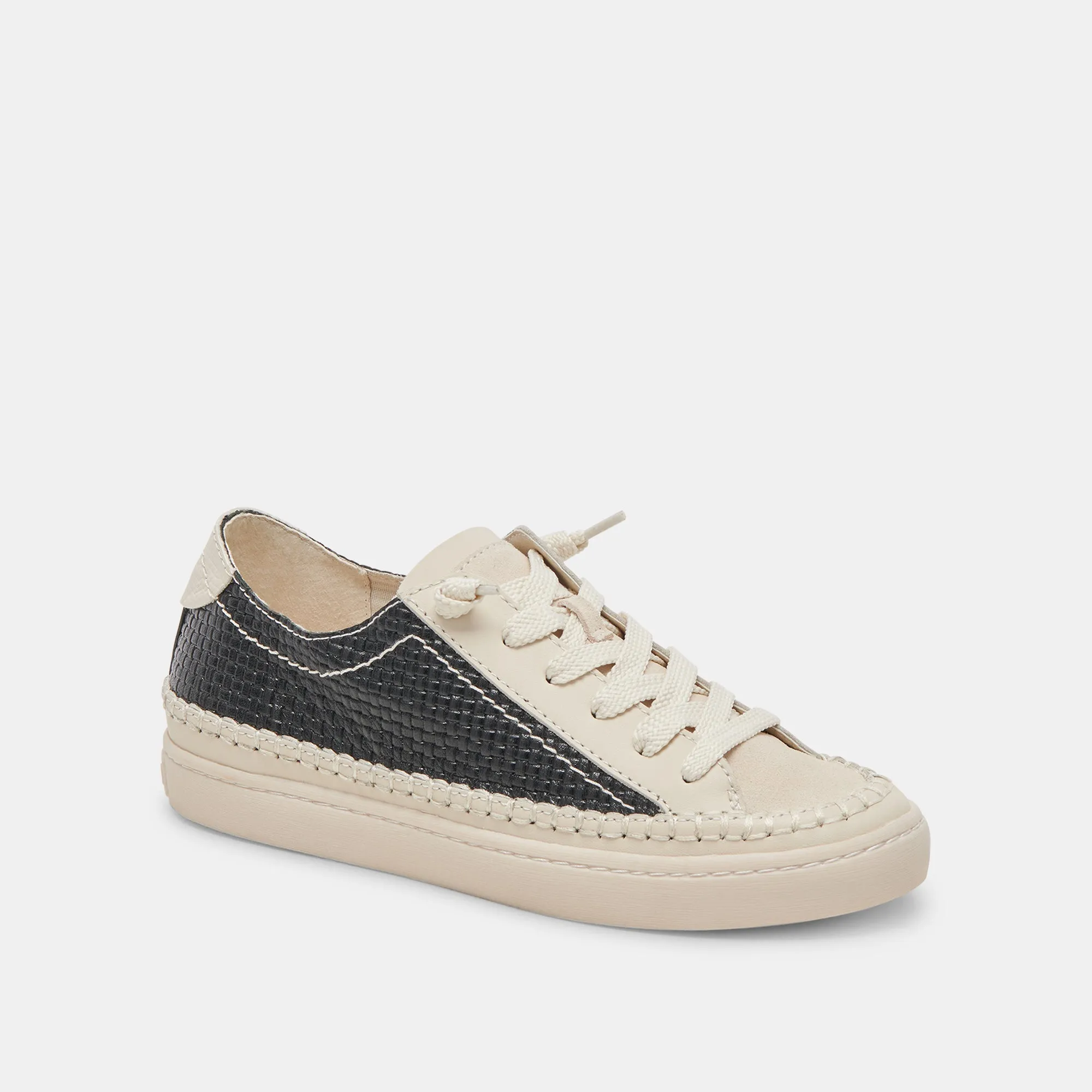 ZOLEN SNEAKERS NOIR TISSÉ