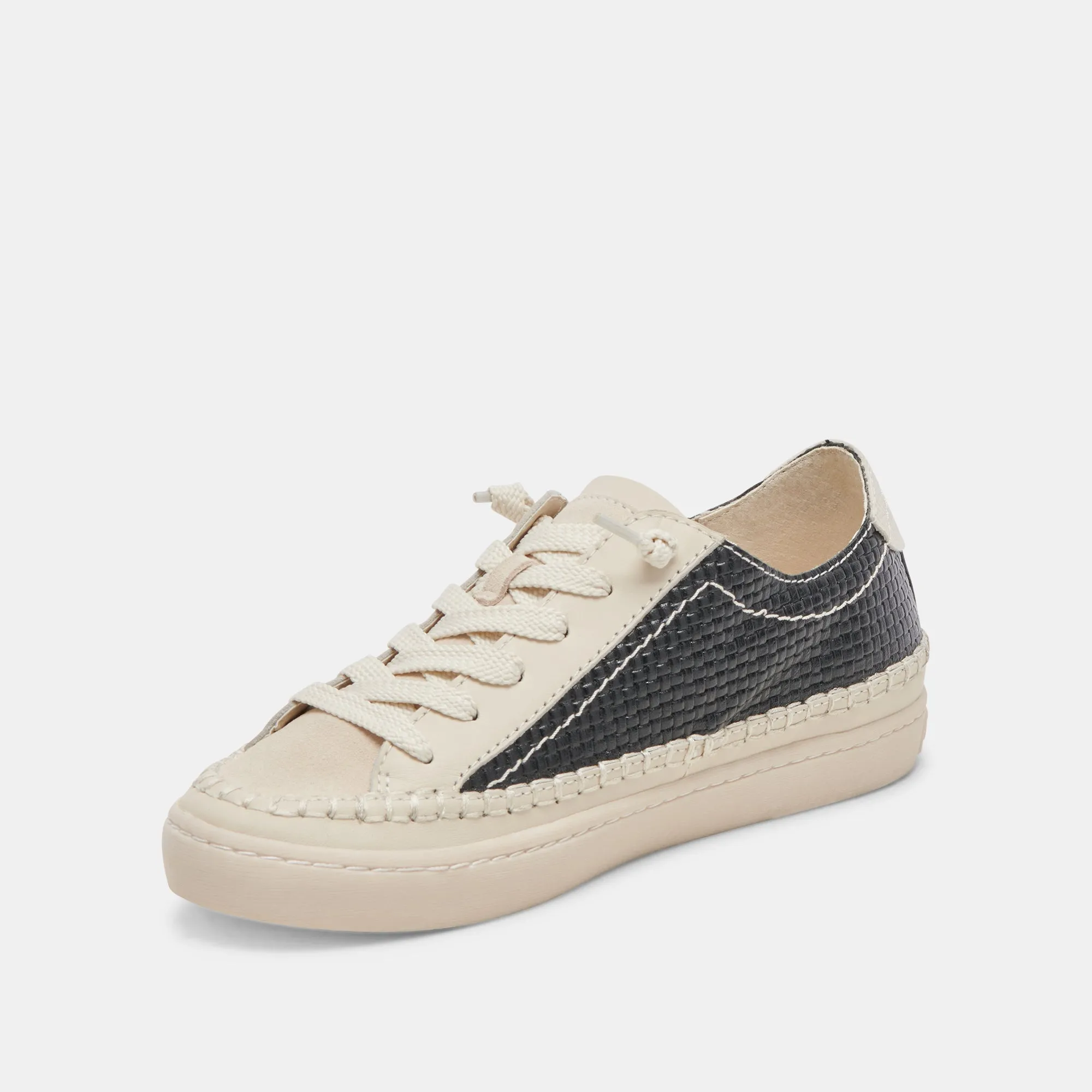 ZOLEN SNEAKERS NOIR TISSÉ