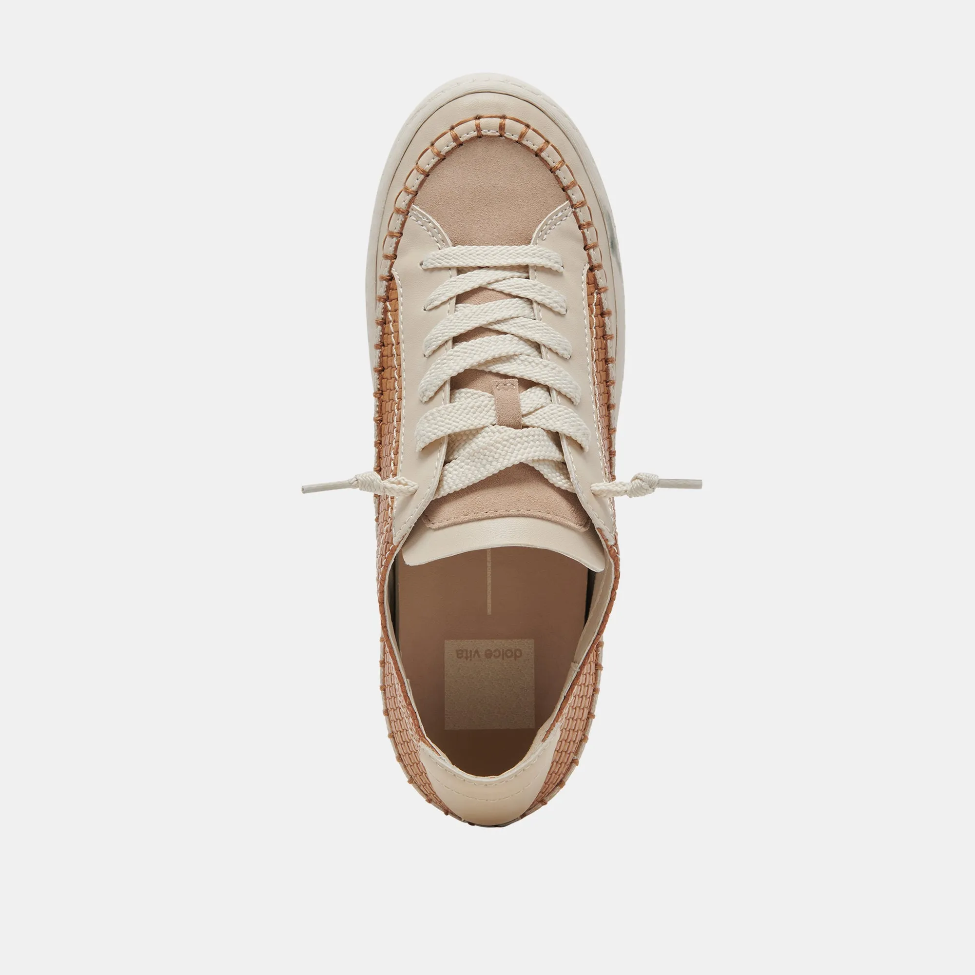 ZOLEN SNEAKERS MARRON TISSÉ
