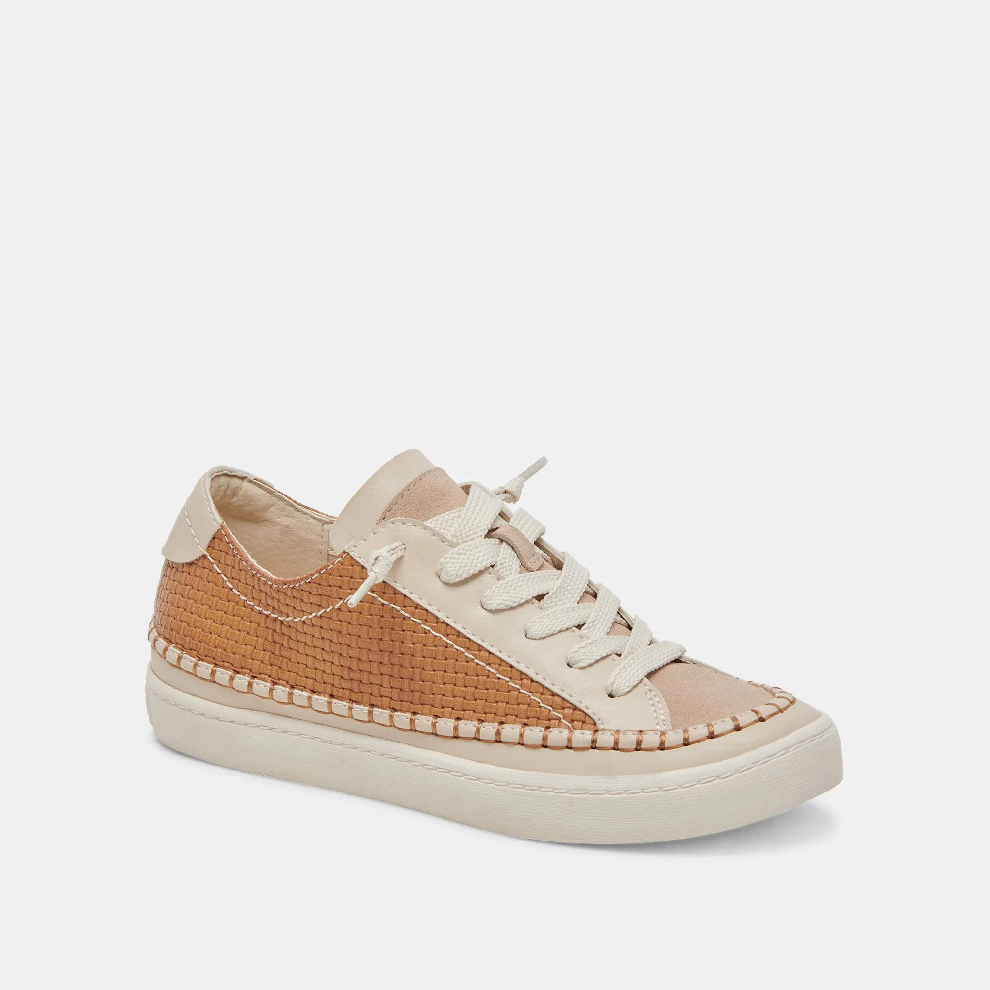 ZOLEN SNEAKERS MARRON TISSÉ