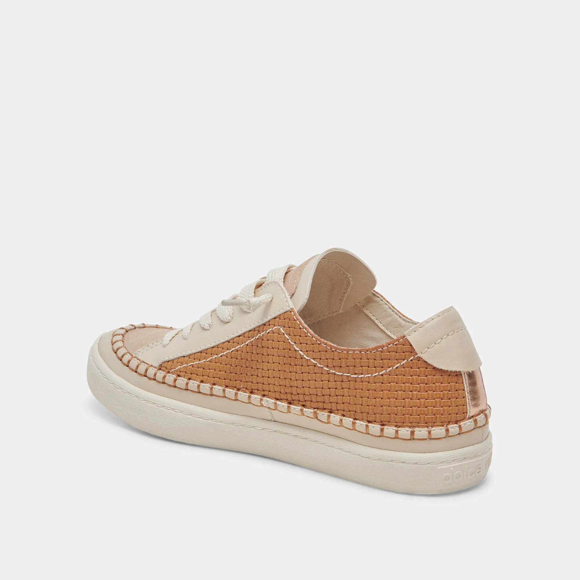 ZOLEN SNEAKERS MARRON TISSÉ