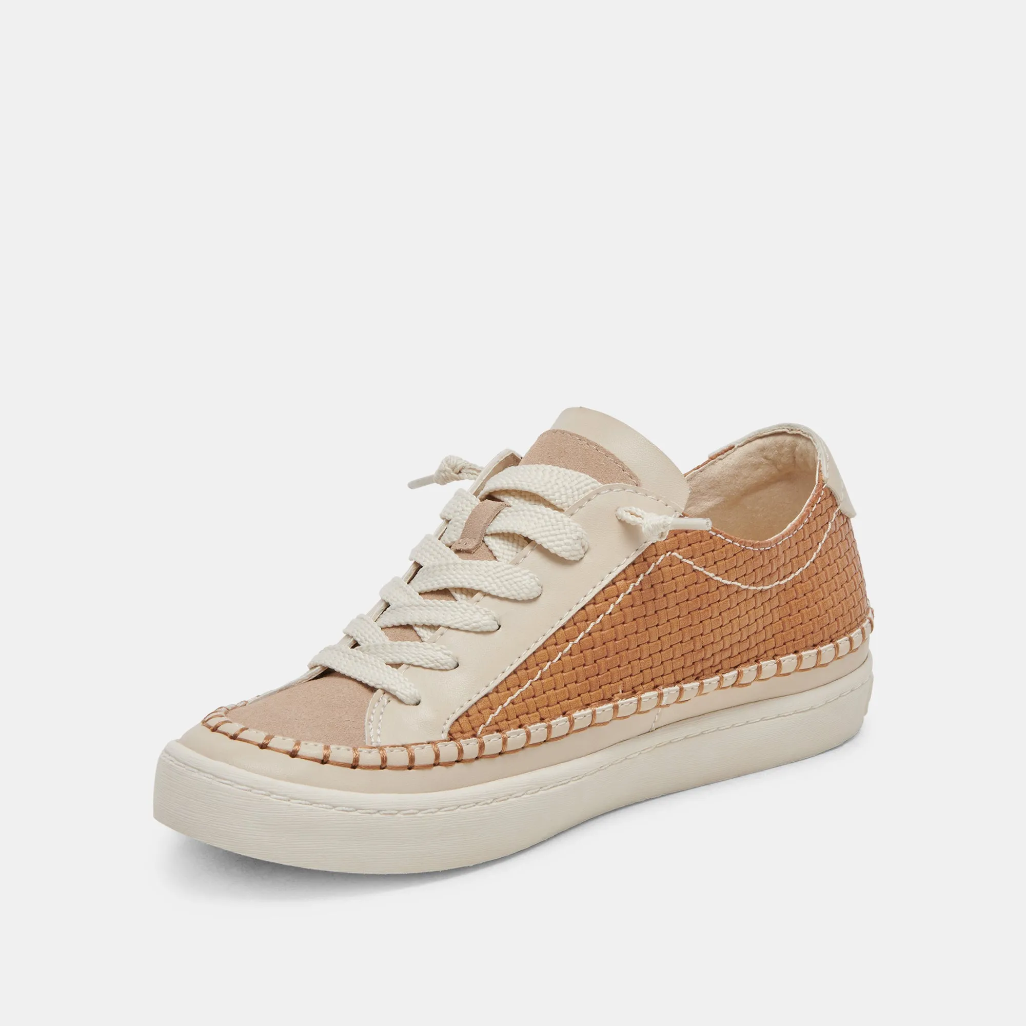 ZOLEN SNEAKERS MARRON TISSÉ